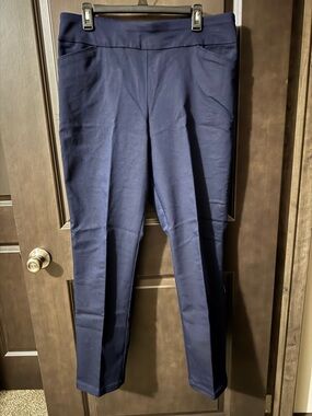 croft & barrow Navy Stretch